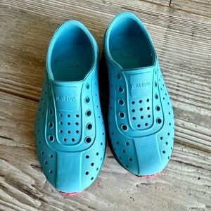 Native Blue Water Shoes Lightweight Slip-On